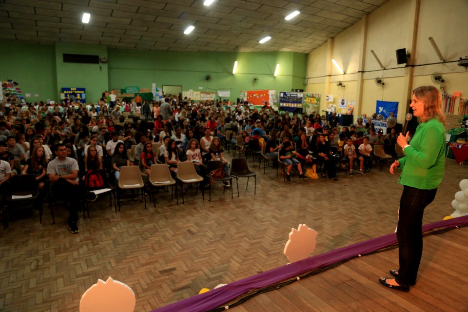 08.11.2018 - Prefeita Paula Mascarenhas participa da Jornadinha literária da Smed - Foto: Gustavo Vara