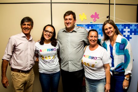 01.03.2019 - Prefeita Paula Mascarenhas sanciona lei do deputado estadual e ex-vereador, Luiz Henrique Viana, que regulamenta o atendimento preferencial a pessoas com autismo e acompanhantes - Foto: Gustavo Vara