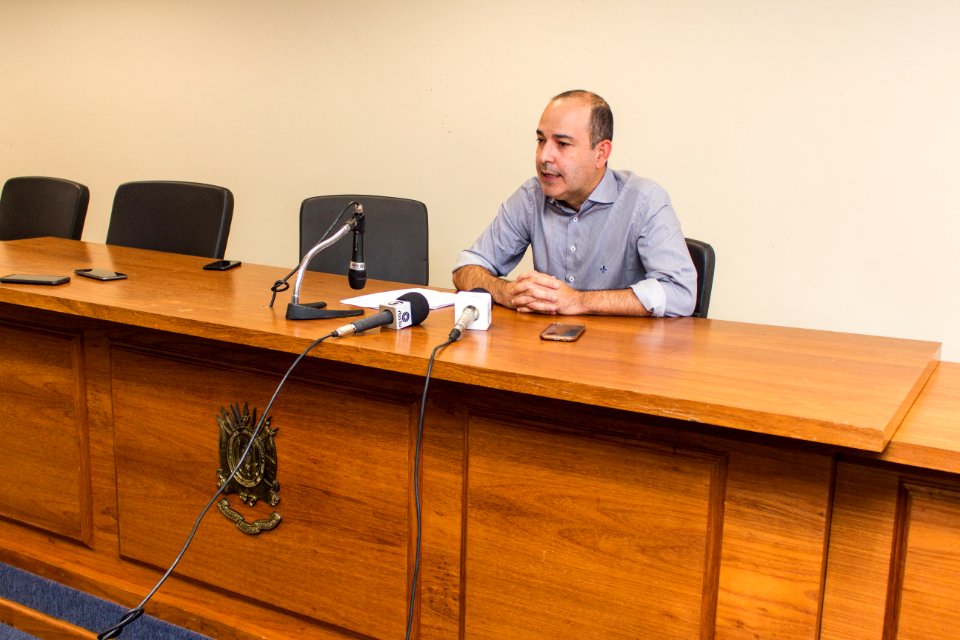 29.04.2019 Coletiva do Promotor André Borba do MP - Fotos Igor Sobral