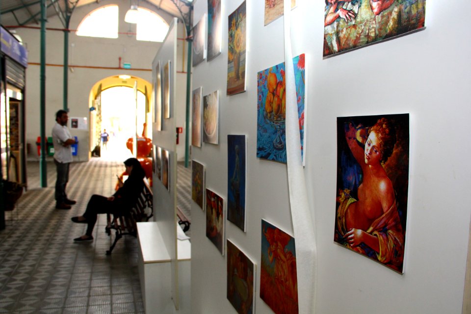 24.09.2018 - SDETI - Exposição Pintor Mello da Costa - Foto Marcel Avila (1)