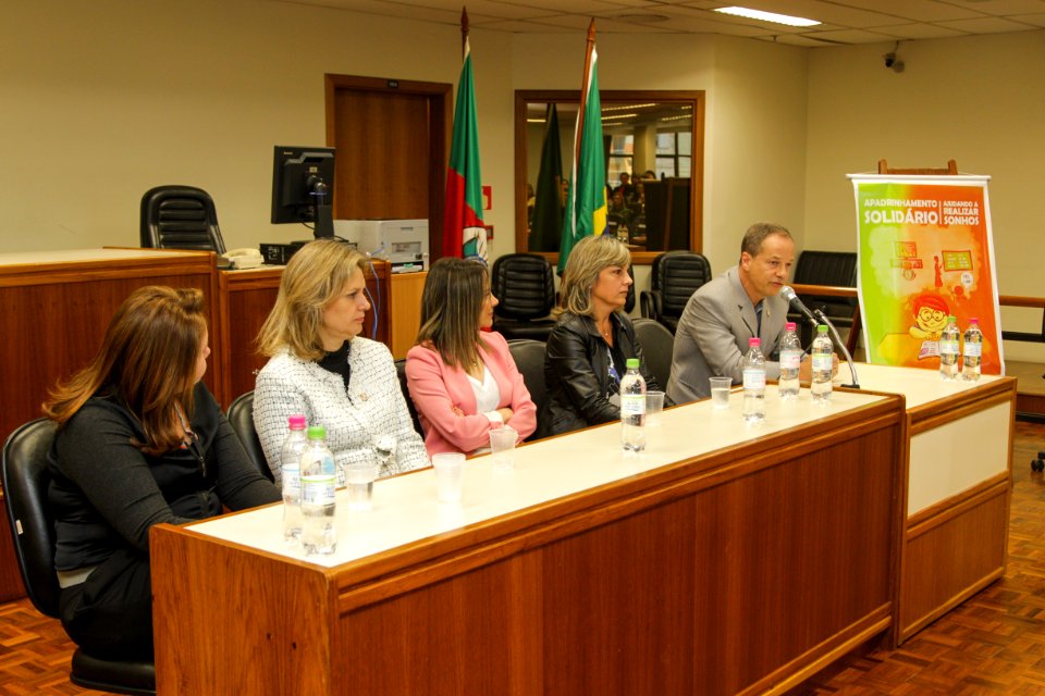 05.10.2018 - Lançamento do projeto Apadrinhamento Solidário - Foto Gustavo Vara-66