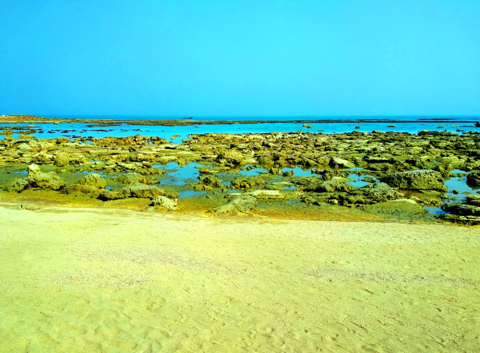 Coral Sea Beach of Chera Dwip, Saint Martin's Island