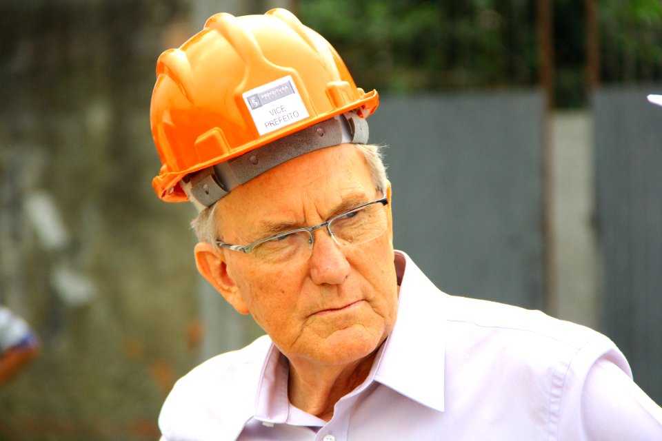 26.03.2019 - Gab Vice Prefeito - Prefeito em exercício vistoria obras do SANEP - Foto Marcel Avila