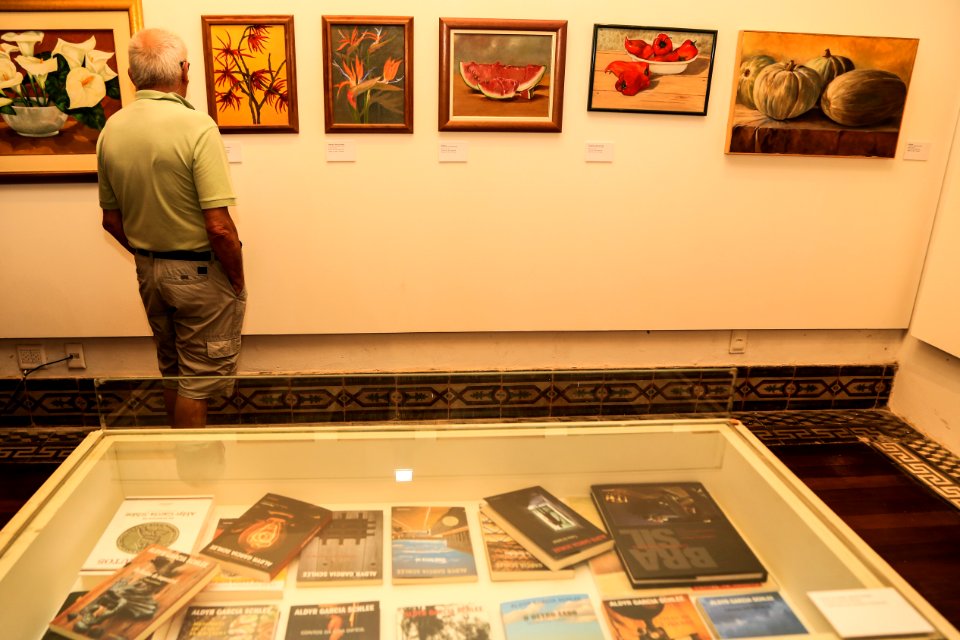 08.02.2019 - Prefeita Paula Mascarenhas prestigia  o lançamento do Livro da Exposição em Homenagem a Aldyr Schlee - Foto: Gustavo Vara