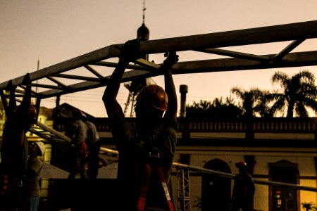 22.01.2019 - Preparativos para o encerramento da 9ª edição do Festival Internacional Sesc de Música acontece de 14 a 25 de janeiro de 2019 em Pelotas - Foto: Gustavo Vara