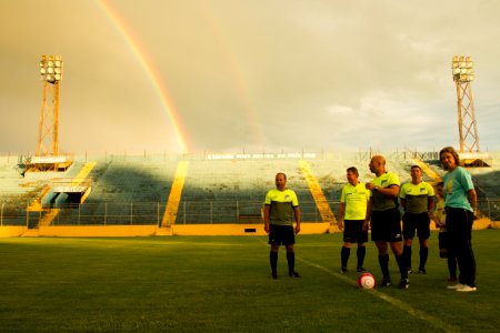 21.12.2018 - Partida de futebol beneficente Futebol Solidário - Amigos do Taison X Amigos do Daniel Carvalho para arrecadar alimentos para os abrigos municipais - Foto: Gustavo Vara