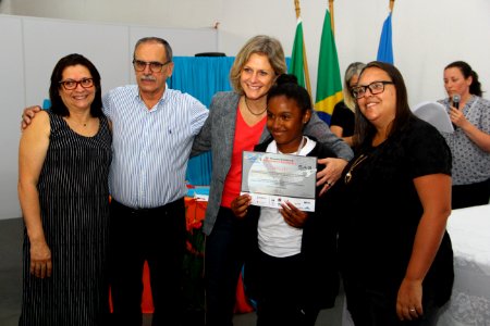 30.11.2018 - Gab Prefeita - Premiação da Olimpíada Brasileira de Astronomia e Astronáutica - Foto Marcel Avila