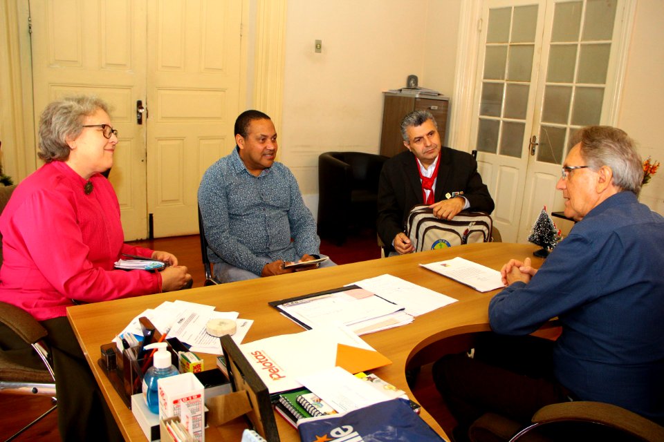 28.11.2018 - Gab Vice Prefeito - Visita do novo coordenador da 26° Região Tradicionalista - Foto Marcel Avila