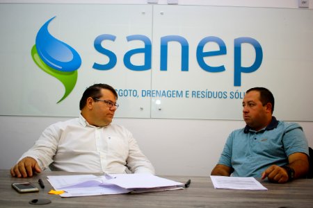 04.01.2019 - SANEP - Assinatura Contrato Substituição de Rede de Água - Foto Marcel Avila