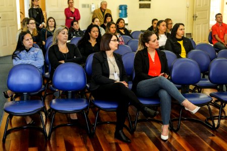 03.10.2018 - Prefeita Paula Mascarenhas e o vice Idemar Barz em acolhida aos novos servidores no Paço Municipal - Foto: Gustavo Vara