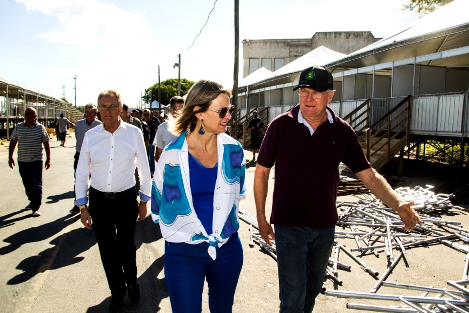 01.03.2019 - Prefeita Paula Mascarenhas realiza vistoria da montagem da estrutura do Carnaval 2019 - Foto: Gustavo Vara