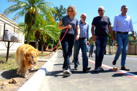 10.12.2018 - Gab Prefeita - Entrega Rua Lisboa - Foto Marcel Avila