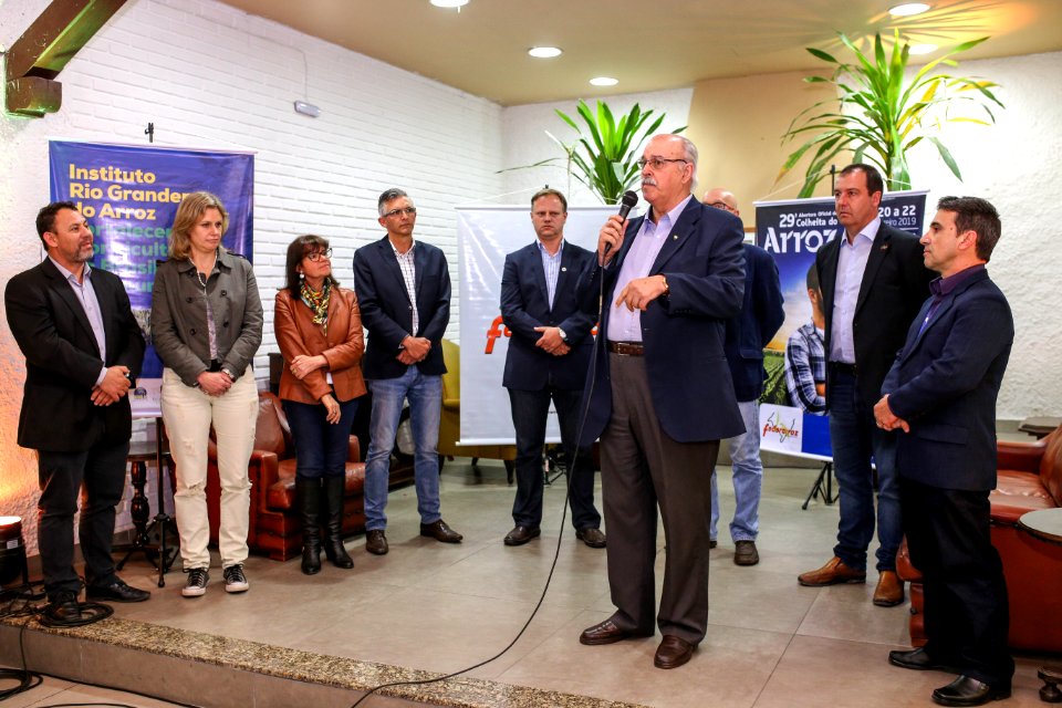 10.10.2018 Lançamento da Colheita do Arroz - Fotos Gustavo Mansur