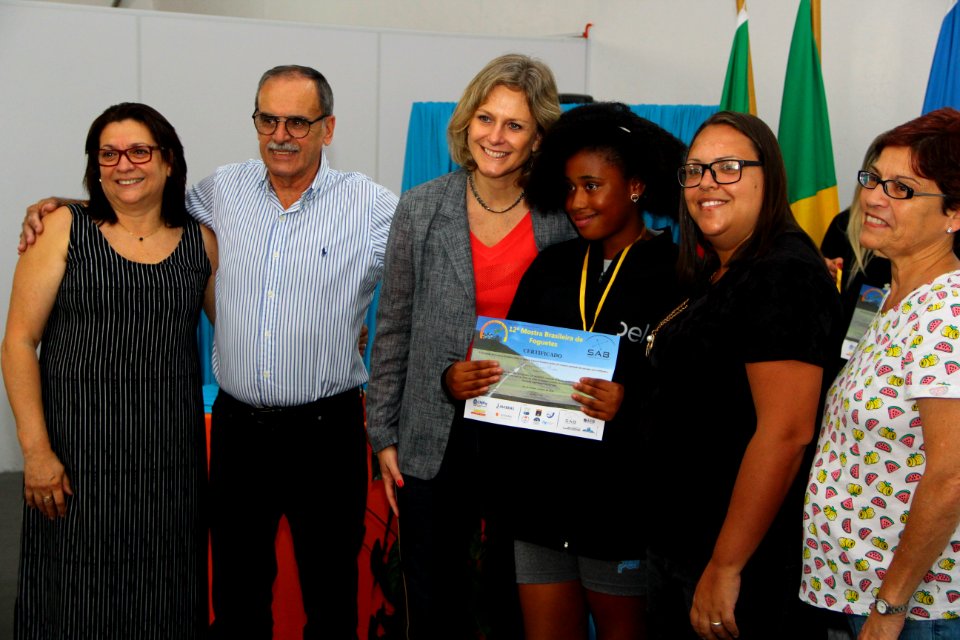 30.11.2018 - Gab Prefeita - Premiação da Olimpíada Brasileira de Astronomia e Astronáutica - Foto Marcel Avila