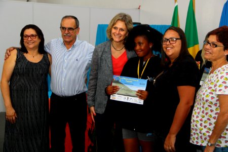 30.11.2018 - Gab Prefeita - Premiação da Olimpíada Brasileira de Astronomia e Astronáutica - Foto Marcel Avila