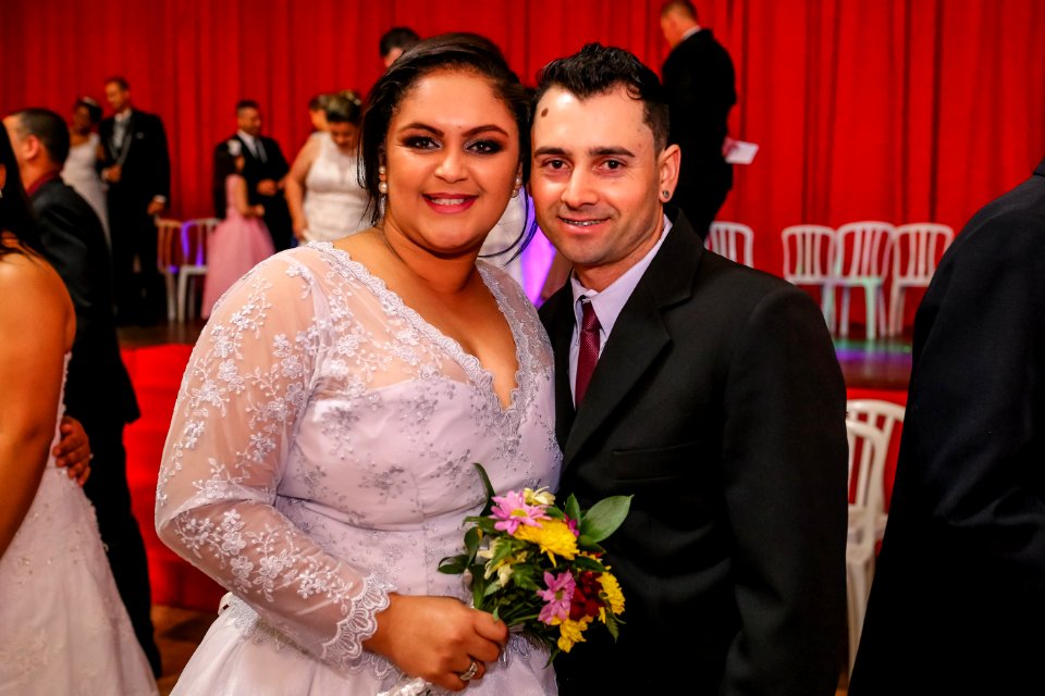 09.11.2018 Casamento Coletivo - Fotos Gustavo Mansur