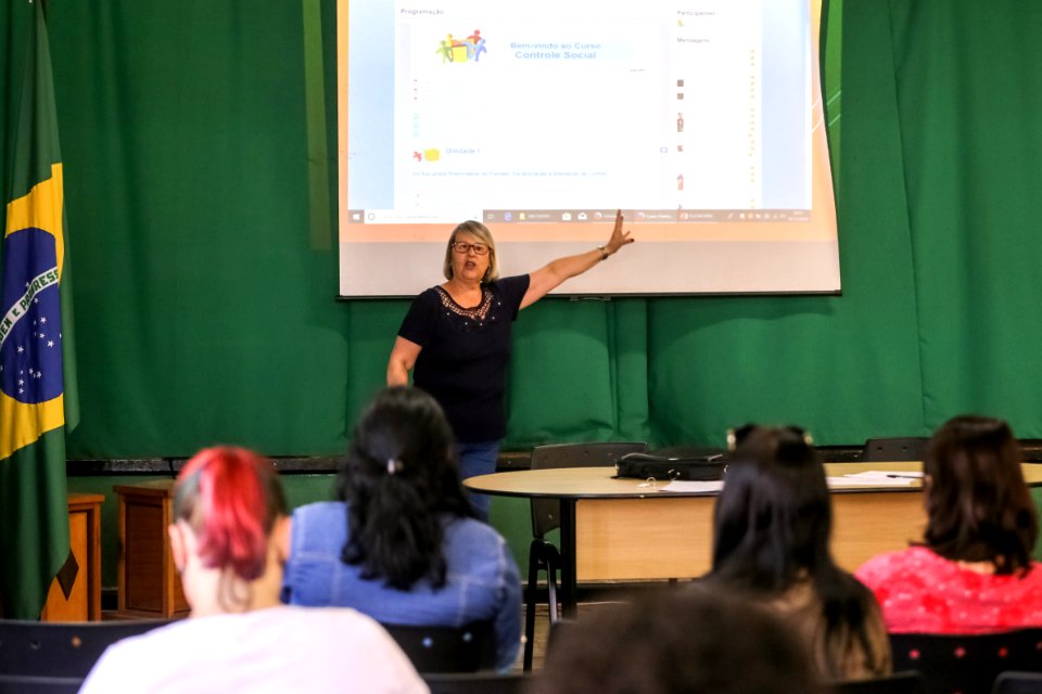 03.12.2018 Aula  curso Conselho de Acomp Controle Social - Fotos Gustavo Mansur