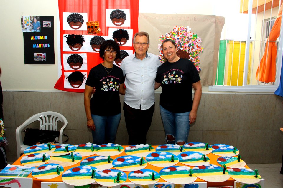 24.11.2018 - Gab Vice Prefeito - 4º Mostra de Artes EMEI Prof Jacema Prestes - Foto Marcel Avila