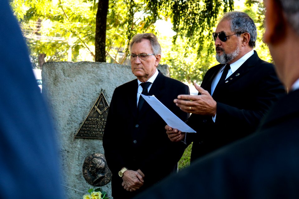23.03.2019 - Vice-prefeito Idemar Barz na comemoração aos 245 anos da Loja Maçônica Hipólito José da Costa - Foto Michel Corvello