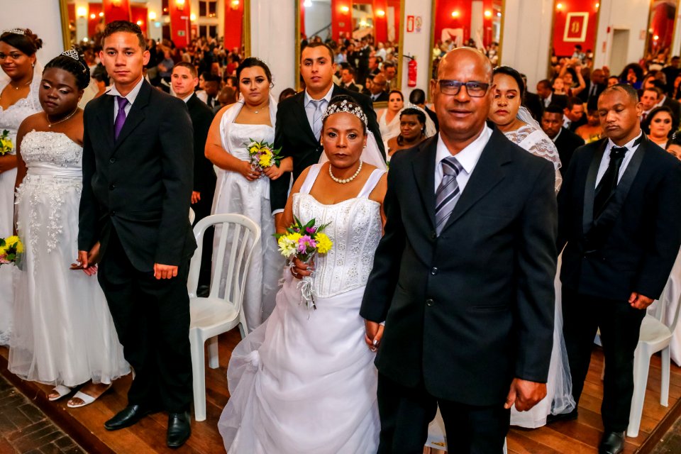 09.11.2018 Casamento Coletivo - Fotos Gustavo Mansur