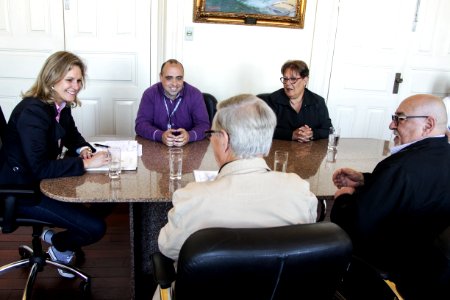 03.10.2018 - Prefeita Paula Mascarenhas em reunião com Associação Comunitária Laranjal ASCLAR- Foto: Gustavo Vara