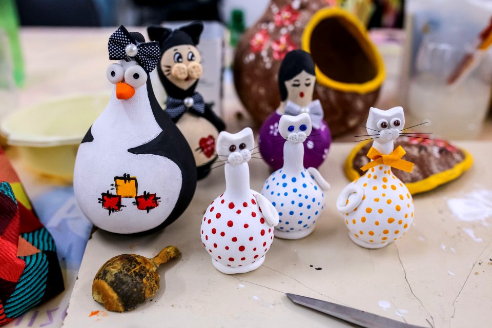 26.07.2018 Curso Retrate de pintura em porongo - Fotos Gustavo Mansur