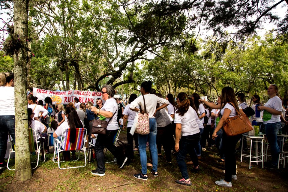29.09.2018 - Vice prefeito Idemar Bar participa do evento A praça é de todos - promovido pelas escolas Mário Osório Magalhães, Bernardo de Souza e Ruth Blank - alusivo ao Pacto Pelotas pela Paz - Foto: Gustavo Vara