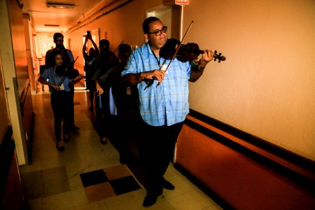 15.01.2019 -  Apresentação do coro de Violinos de Minas Gerais na Beneficiência Portuguesa  - Foto: Gustavo Vara