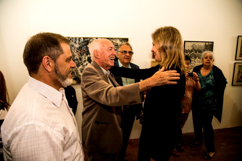 07.11.2018 - Prefeita Paula Mascarenhas participa da abertura da exposição L.C. VINHOLES: CONSTELAÇÕES E FRONTEIRAS DISSIPADAS - comemorações do 32º aniversário de fundação do Museu - Foto: Gustavo Vara
