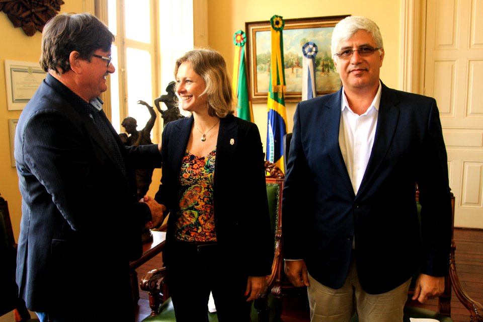 04.01.2019 - Prefeita Paula Mascarenhas anuncia o novo Secretário de Desenvolvimento,  Turismo e Inovação, Gilmar Bazanella - Foto: Gustavo Vara