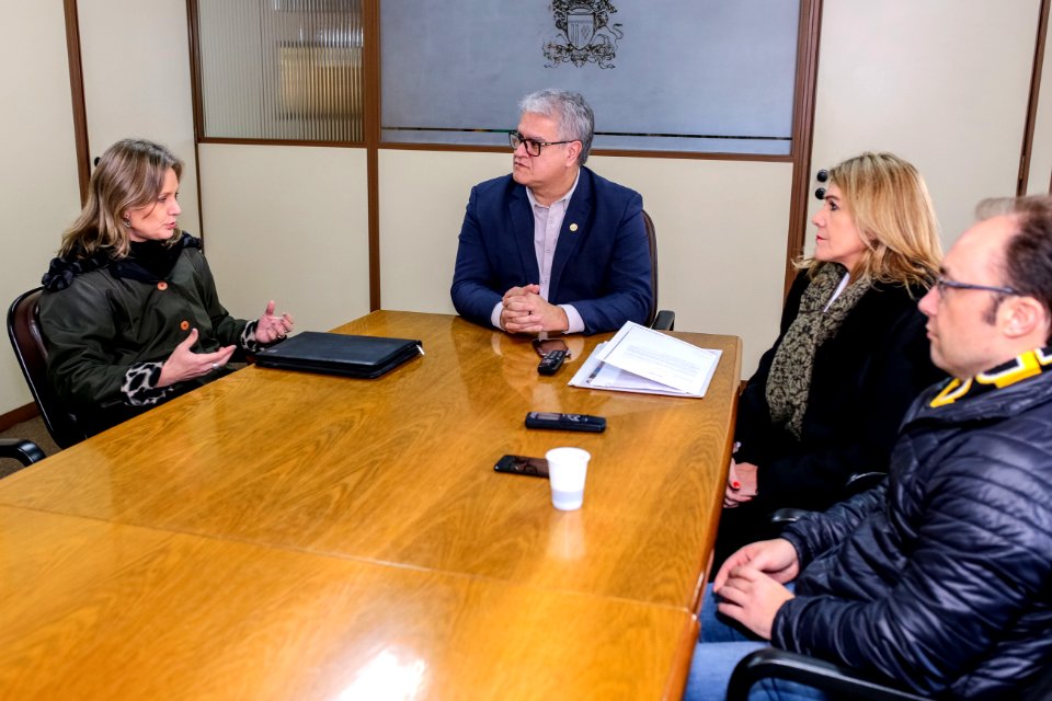 18.06.2018 Prefeita Paula palestra na Câmara de Caxias Pacto Pelotas pela Paz - Fotos Gustavo Mansur
