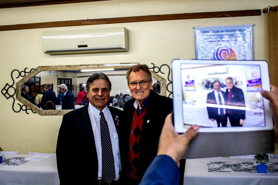 31.05.2019 - Prefeita Paula Mascarenhas e o vice Idemar Barz prestigiam reunião Festiva Conjunta dos Rotary Club Pelotas, Oeste e Suleste com entrega de instrumentos à Orquestra Estudantil Municipal - Foto Michel Corvello