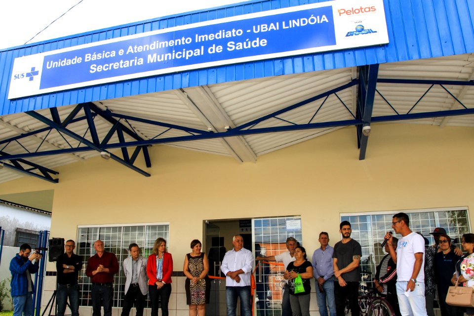 19.10.2018 - Prefeita Paula Mascarenhas no evento de inauguração da UBAI Lindoia - Foto: Gustavo Vara