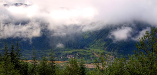 View of the Valley near Mt. St. Helens
