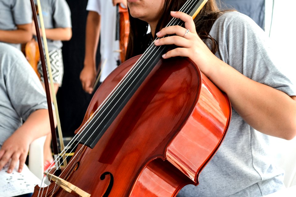 12.11.2018 - Apresentação da Orquestra Estudantil Municipal na Feira do Livro - Foto: Luiza Meirelles