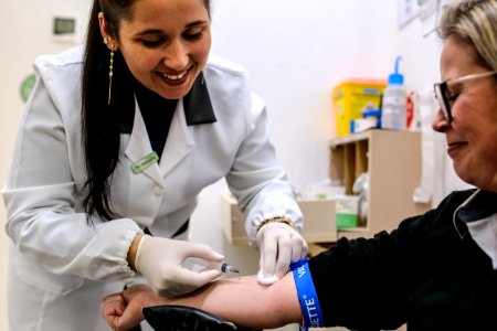 31.07.2018 Atendimento novo laboratório - Fotos Gustavo Mansur
