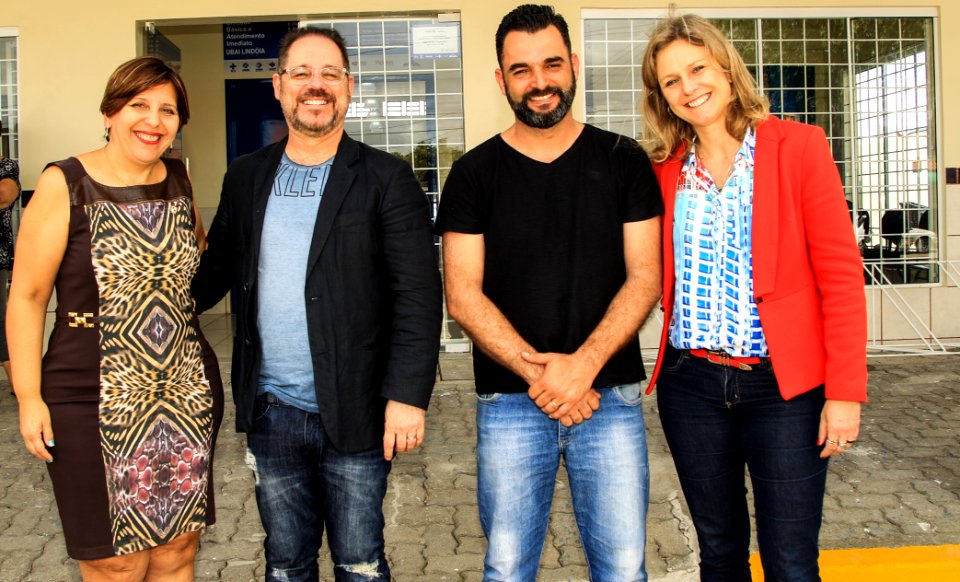 19.10.2018 - Prefeita Paula Mascarenhas no evento de inauguração da UBAI Lindoia - Foto: Gustavo Vara