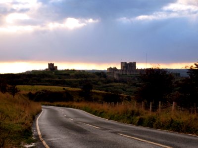 Dover Castle in the Evening photo