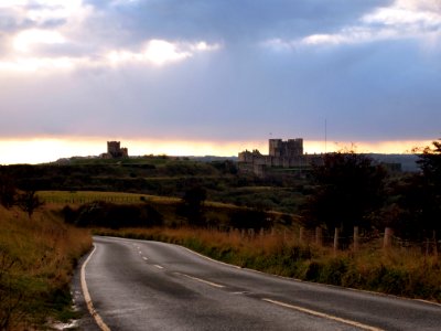 Dover Castle in the Evening