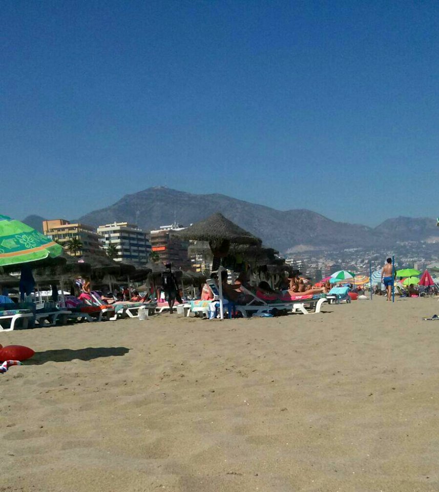 Playa de Fuengirola, Málaga.