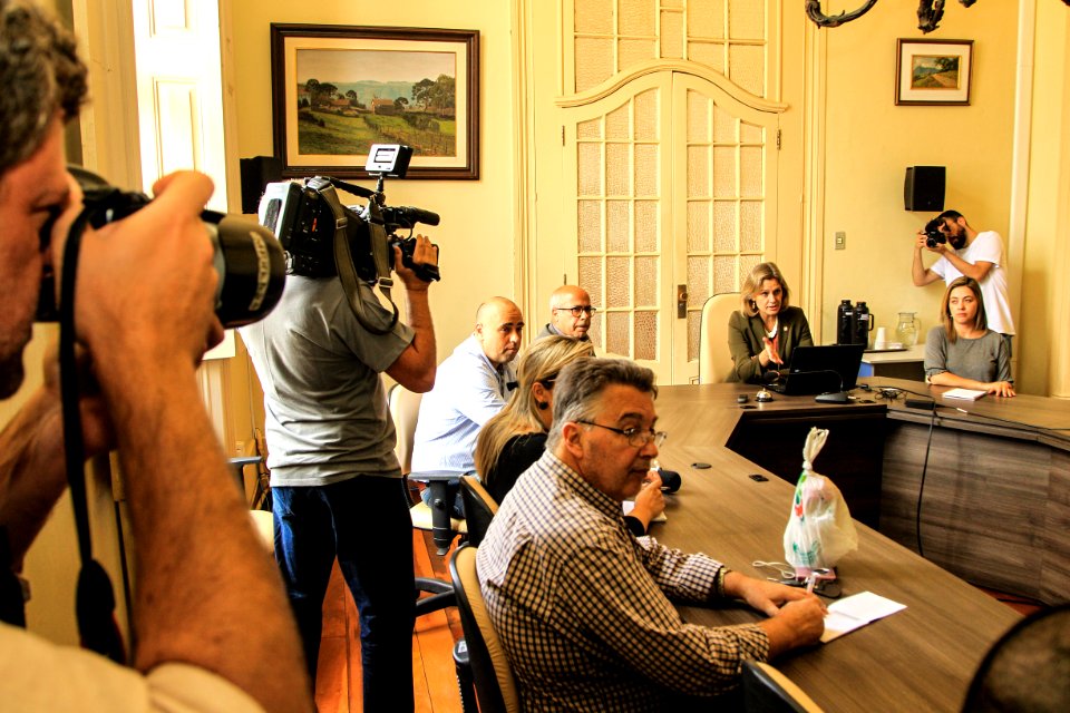 04.12.2018 - Coletiva de imprensa para apresentação da Cosip - Foto: Gustavo Vara