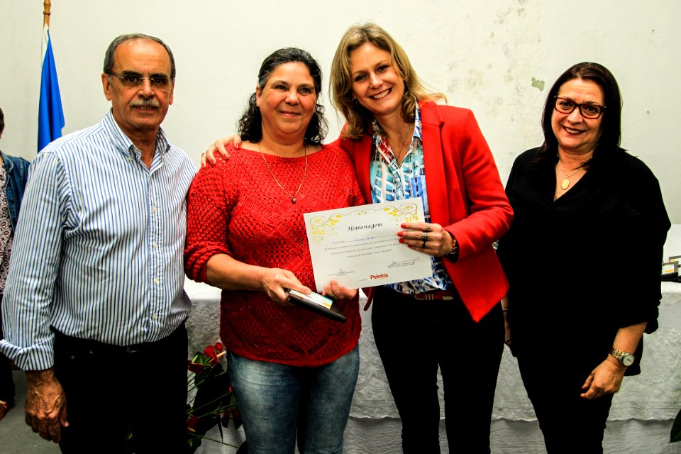 19.10.2018 - Prefeita Paula Mascarenhas durante homenagem ao Dia do Professor aos professores da rede municipal - Foto: Gustavo Vara