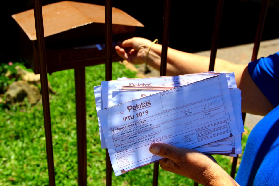19.11.2018 - SMF - Distribuição do Carnê IPTU - Foto Marcel Avila