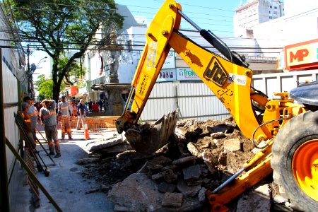 06.04.2018 - SEPLAG - Inicio das obras no calçadão - Foto Marcel Avila (7)