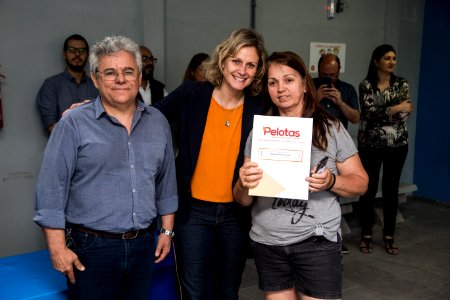 28.11.2018 - Prefeita Paula Mascarenhas realiza entrega da regularização fundiária do Loteamento Verona - Foto: Gustavo Vara photo