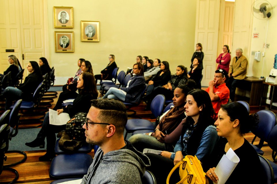 03.10.2018 - Prefeita Paula Mascarenhas e o vice Idemar Barz em acolhida aos novos servidores no Paço Municipal - Foto: Gustavo Vara
