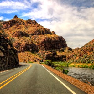 Picture Gorge on US 26 photo