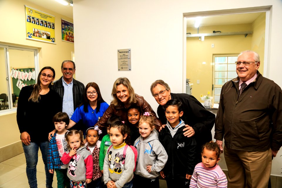 27.09.2018 - Prefeita Paula Mascarenhas e o vice Idemar Barz realizam a inauguração da EMEI Manuel Bandeira - Foto: Gustavo Vara