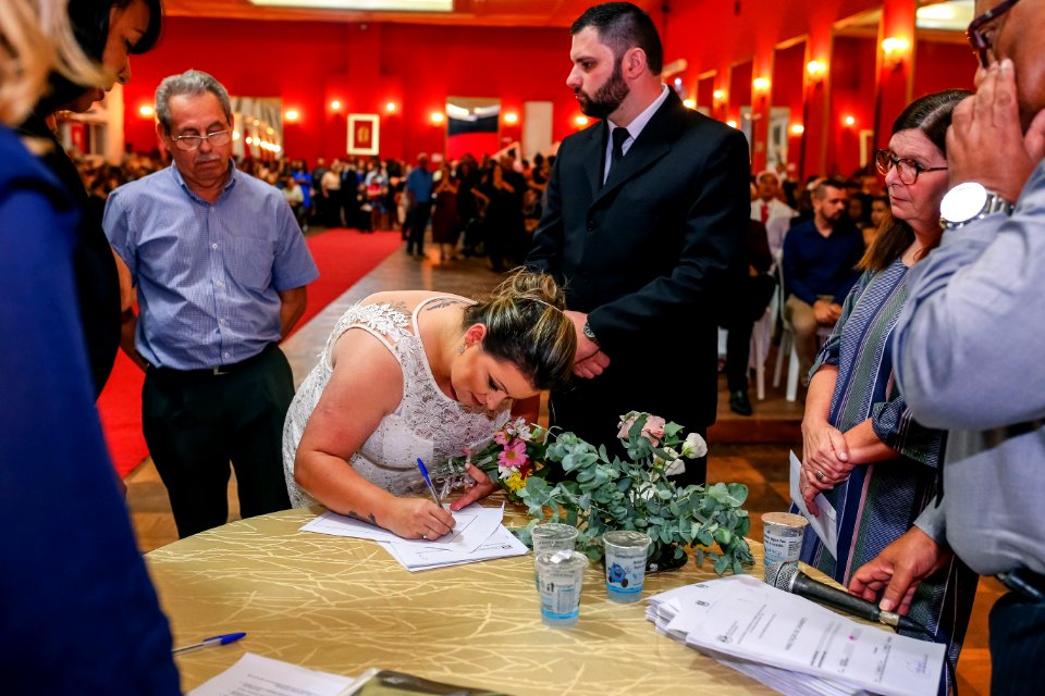 09.11.2018 Casamento Coletivo - Fotos Gustavo Mansur