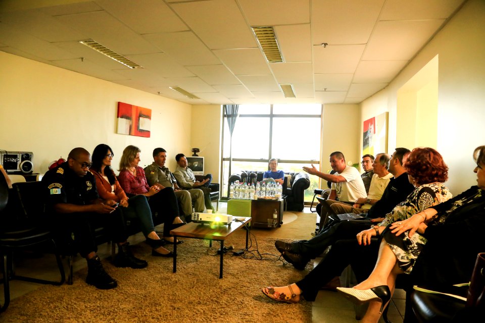 05.11.2018 - Prefeita Paula Mascarenhas  apresenta o Pacto Pelotas pela Paz na reunião do Fórum Regional de Execução Criminal - Foto: Gustavo Vara